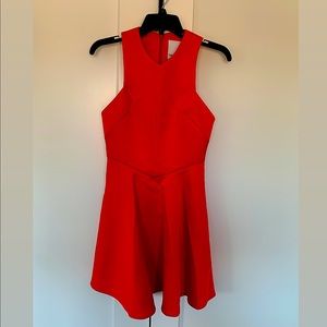 NWT C/MEO Collective Orange Mini Dress